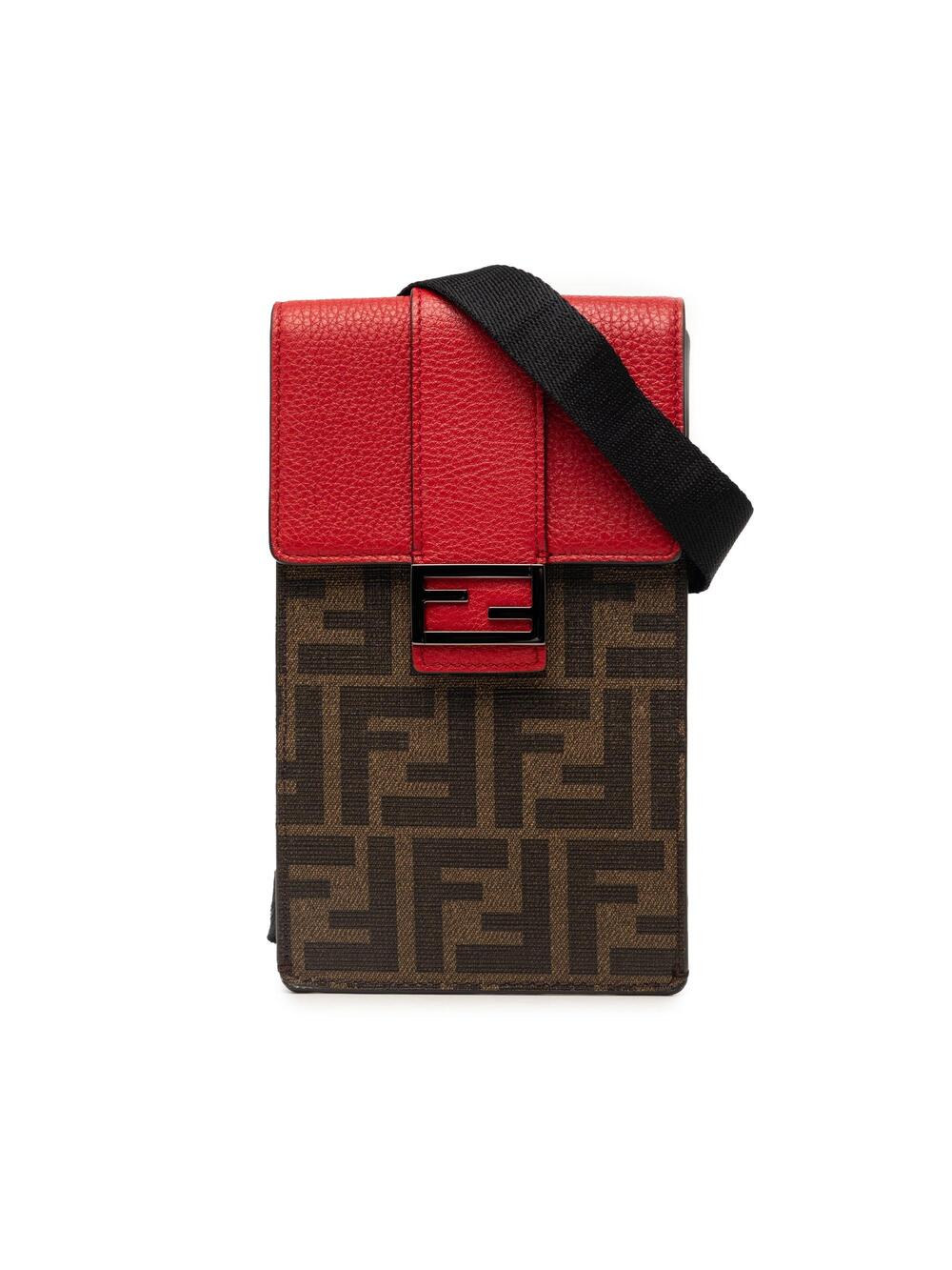 Fendi Baguette Convertible Pouch Canvas #376016F72B